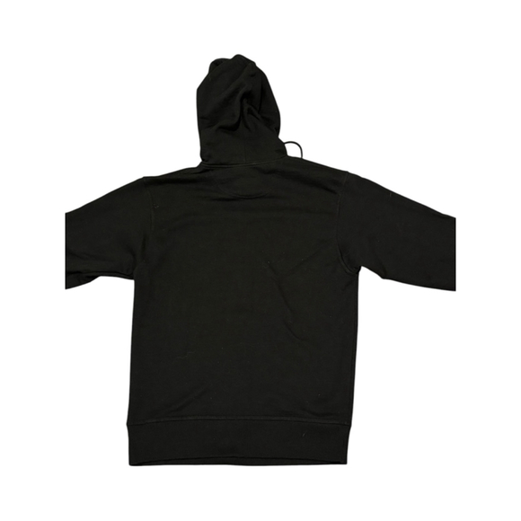 Champion Men's Black Hoodie Large Print Logo Size Small EUC - Picture 6 of 9